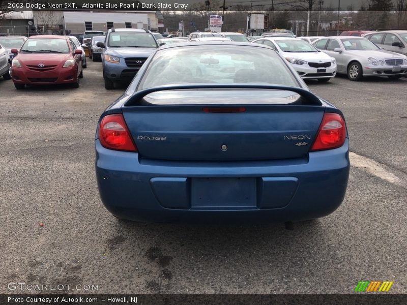 Atlantic Blue Pearl / Dark Slate Gray 2003 Dodge Neon SXT