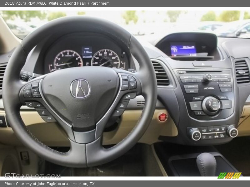 White Diamond Pearl / Parchment 2018 Acura RDX AWD