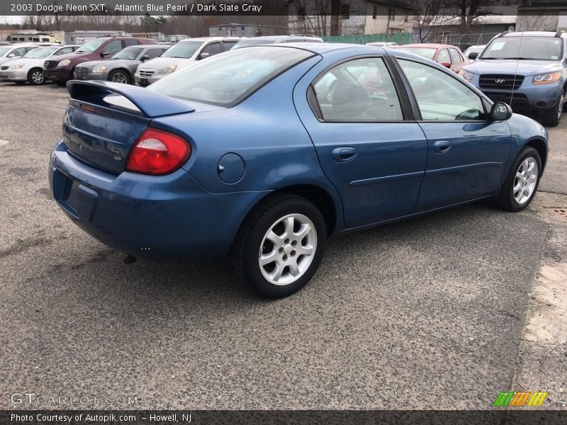 Atlantic Blue Pearl / Dark Slate Gray 2003 Dodge Neon SXT