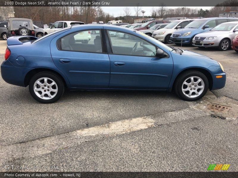 Atlantic Blue Pearl / Dark Slate Gray 2003 Dodge Neon SXT