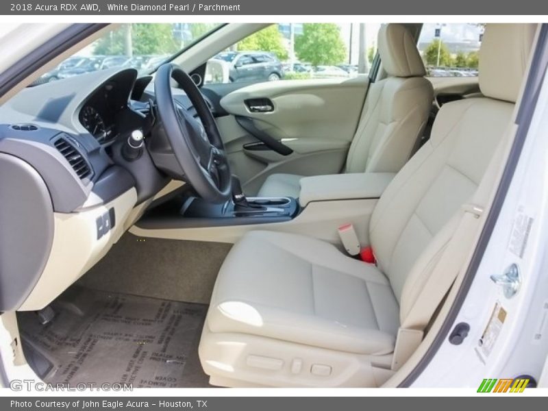White Diamond Pearl / Parchment 2018 Acura RDX AWD