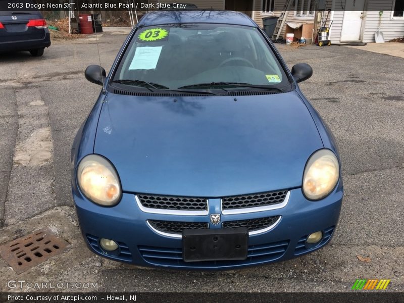 Atlantic Blue Pearl / Dark Slate Gray 2003 Dodge Neon SXT