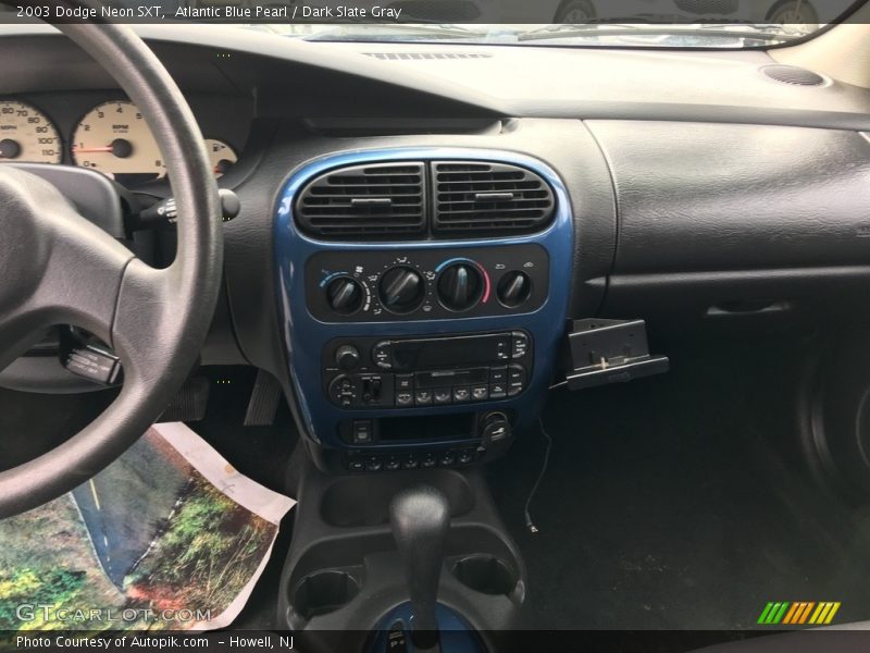 Atlantic Blue Pearl / Dark Slate Gray 2003 Dodge Neon SXT