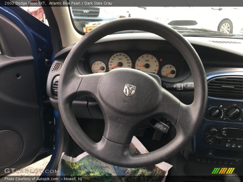 Atlantic Blue Pearl / Dark Slate Gray 2003 Dodge Neon SXT