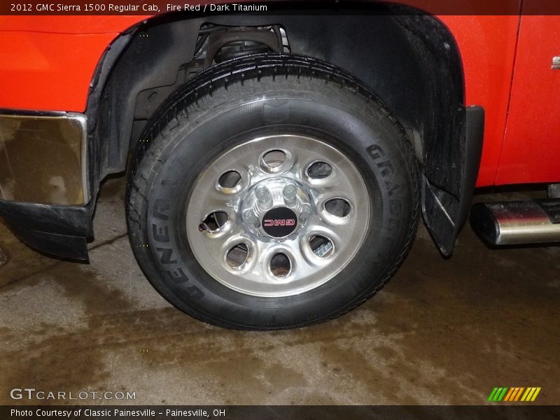 Fire Red / Dark Titanium 2012 GMC Sierra 1500 Regular Cab