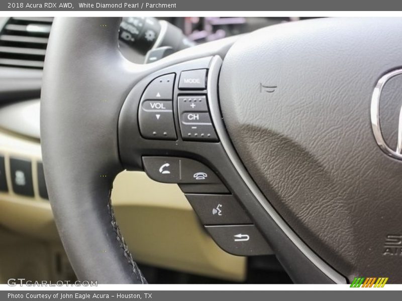 White Diamond Pearl / Parchment 2018 Acura RDX AWD