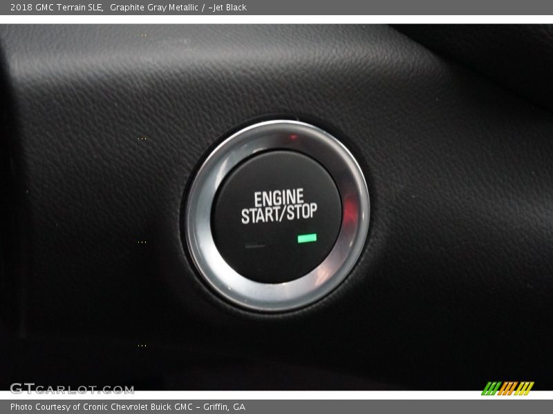 Graphite Gray Metallic / ­Jet Black 2018 GMC Terrain SLE