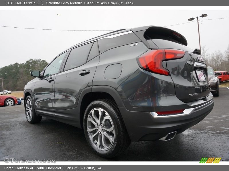 Graphite Gray Metallic / Medium Ash Gray/­Jet Black 2018 GMC Terrain SLT