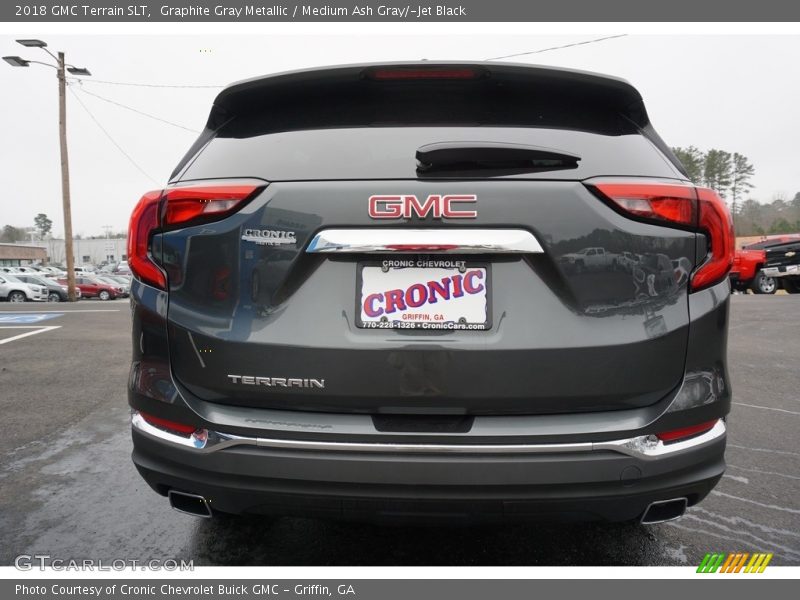 Graphite Gray Metallic / Medium Ash Gray/­Jet Black 2018 GMC Terrain SLT