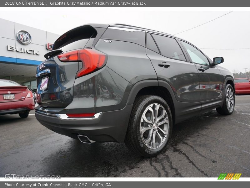Graphite Gray Metallic / Medium Ash Gray/­Jet Black 2018 GMC Terrain SLT