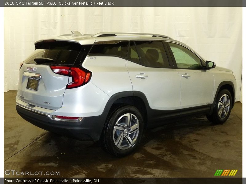 Quicksilver Metallic / ­Jet Black 2018 GMC Terrain SLT AWD