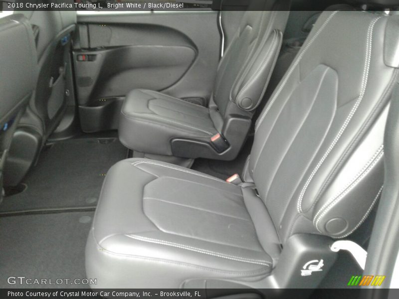 Bright White / Black/Diesel 2018 Chrysler Pacifica Touring L