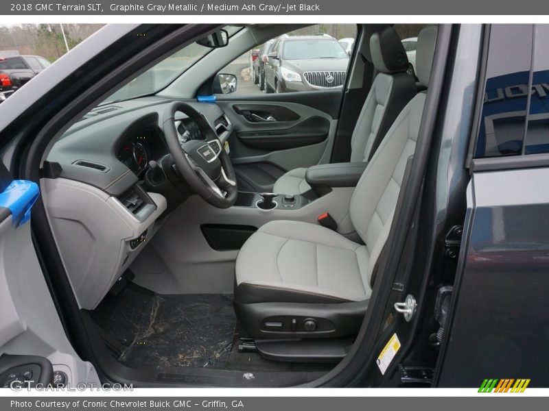 Graphite Gray Metallic / Medium Ash Gray/­Jet Black 2018 GMC Terrain SLT