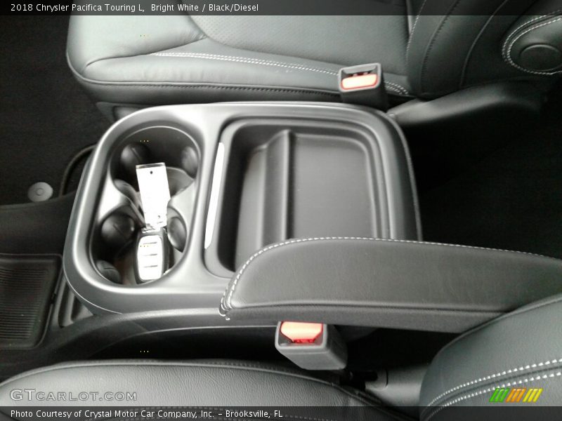Bright White / Black/Diesel 2018 Chrysler Pacifica Touring L