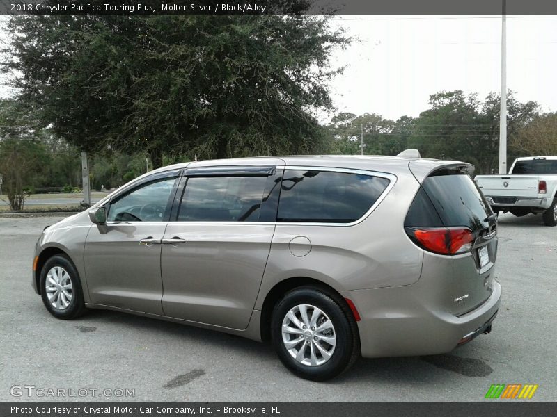 Molten Silver / Black/Alloy 2018 Chrysler Pacifica Touring Plus