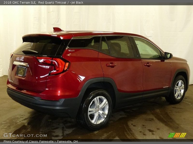 Red Quartz Tintcoat / ­Jet Black 2018 GMC Terrain SLE