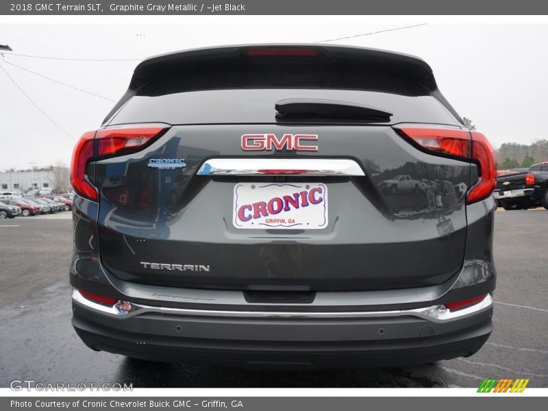 Graphite Gray Metallic / ­Jet Black 2018 GMC Terrain SLT