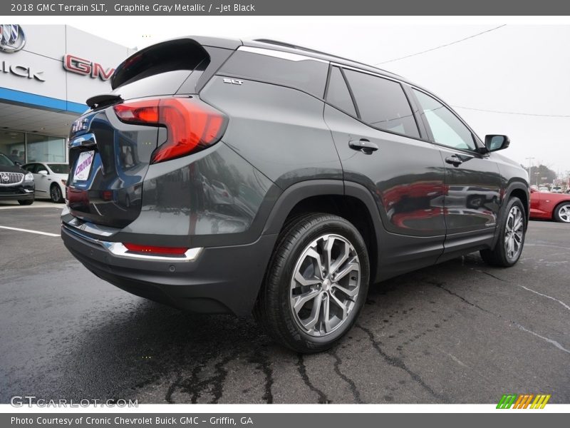 Graphite Gray Metallic / ­Jet Black 2018 GMC Terrain SLT