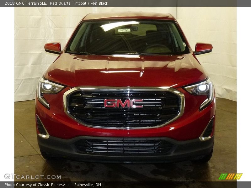 Red Quartz Tintcoat / ­Jet Black 2018 GMC Terrain SLE