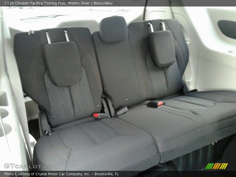 Molten Silver / Black/Alloy 2018 Chrysler Pacifica Touring Plus
