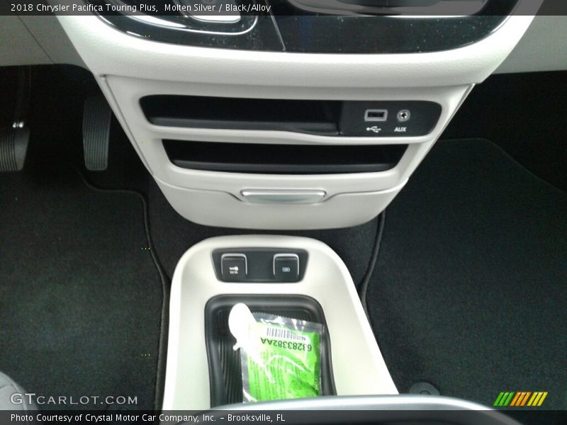 Molten Silver / Black/Alloy 2018 Chrysler Pacifica Touring Plus