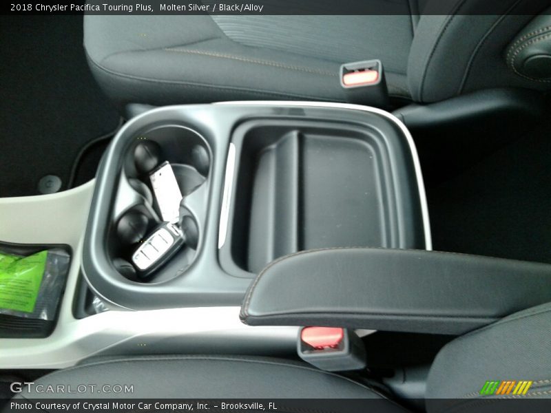 Molten Silver / Black/Alloy 2018 Chrysler Pacifica Touring Plus