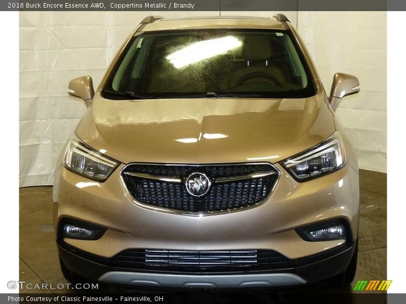 Coppertino Metallic / Brandy 2018 Buick Encore Essence AWD