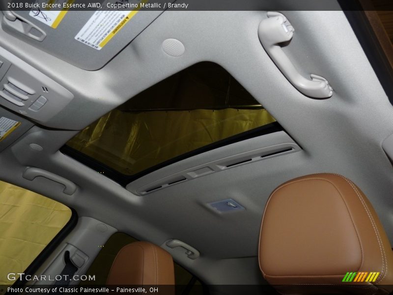 Coppertino Metallic / Brandy 2018 Buick Encore Essence AWD