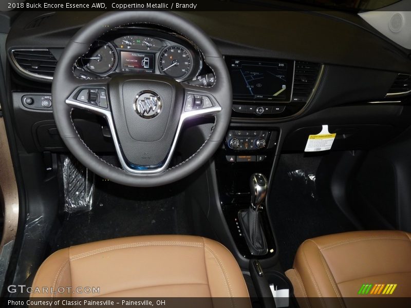 Coppertino Metallic / Brandy 2018 Buick Encore Essence AWD