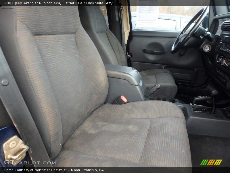 Patriot Blue / Dark Slate Gray 2003 Jeep Wrangler Rubicon 4x4
