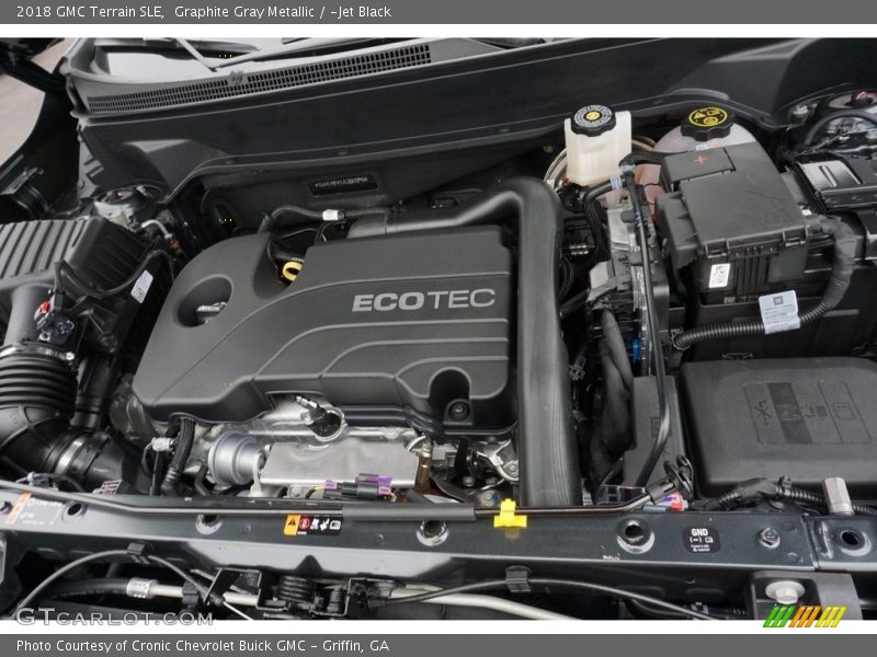 Graphite Gray Metallic / ­Jet Black 2018 GMC Terrain SLE