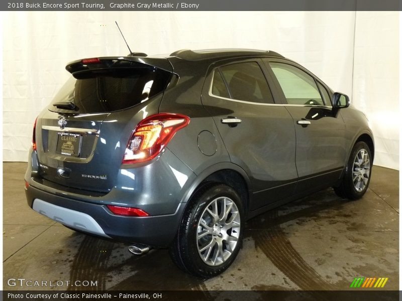 Graphite Gray Metallic / Ebony 2018 Buick Encore Sport Touring