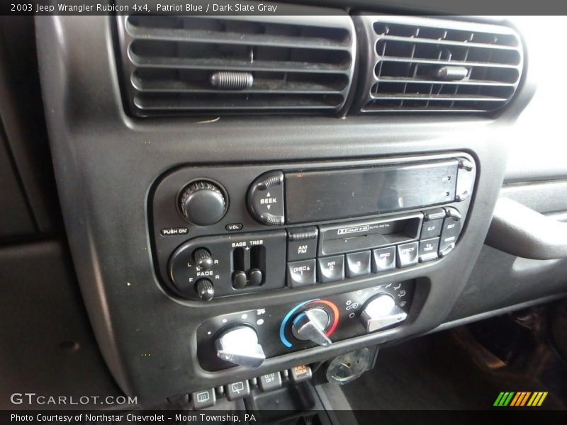 Patriot Blue / Dark Slate Gray 2003 Jeep Wrangler Rubicon 4x4