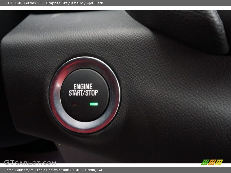 Graphite Gray Metallic / ­Jet Black 2018 GMC Terrain SLE