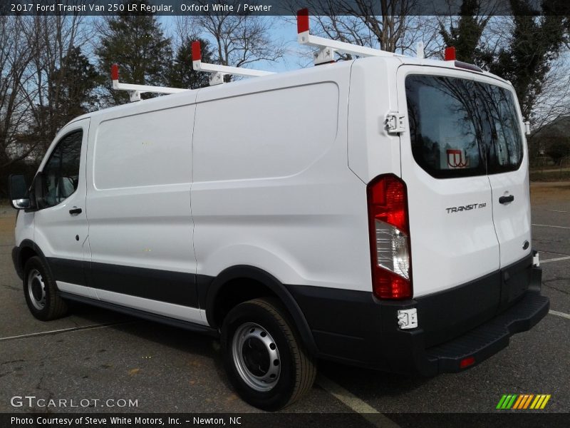 Oxford White / Pewter 2017 Ford Transit Van 250 LR Regular