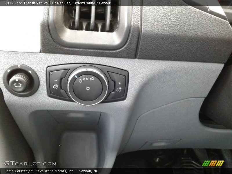 Controls of 2017 Transit Van 250 LR Regular