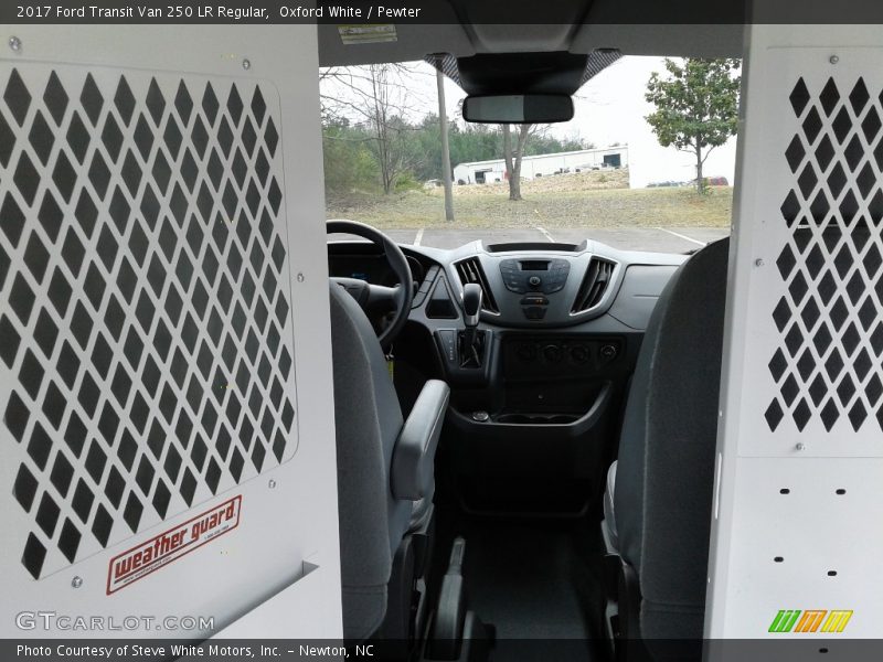 Oxford White / Pewter 2017 Ford Transit Van 250 LR Regular