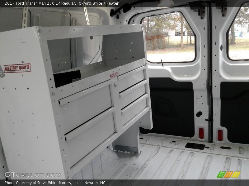 Oxford White / Pewter 2017 Ford Transit Van 250 LR Regular