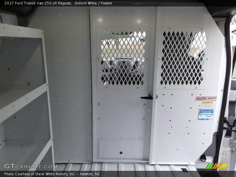Oxford White / Pewter 2017 Ford Transit Van 250 LR Regular