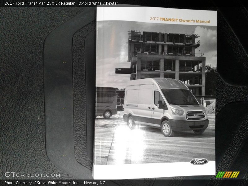 Oxford White / Pewter 2017 Ford Transit Van 250 LR Regular