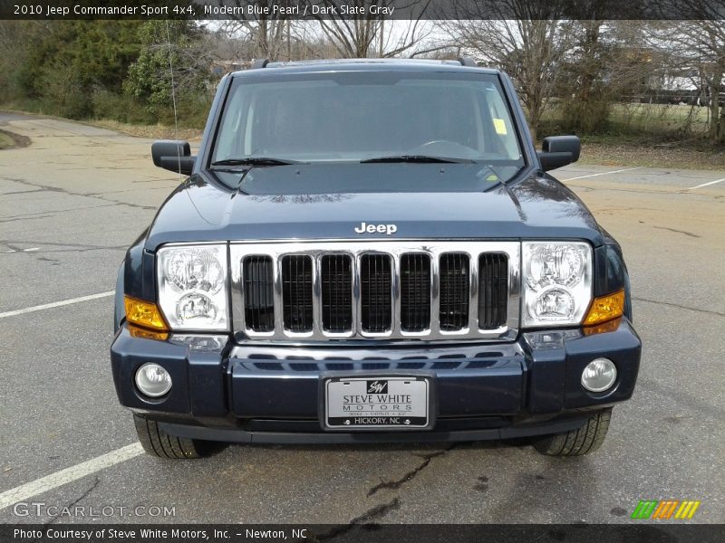 Modern Blue Pearl / Dark Slate Gray 2010 Jeep Commander Sport 4x4