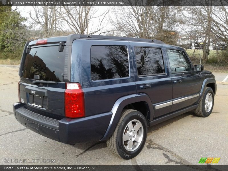 Modern Blue Pearl / Dark Slate Gray 2010 Jeep Commander Sport 4x4
