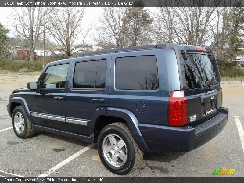 Modern Blue Pearl / Dark Slate Gray 2010 Jeep Commander Sport 4x4