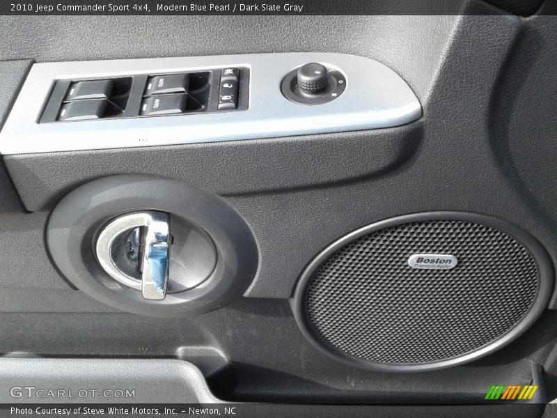 Modern Blue Pearl / Dark Slate Gray 2010 Jeep Commander Sport 4x4