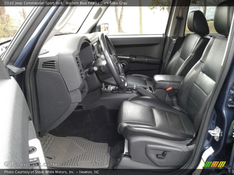 Modern Blue Pearl / Dark Slate Gray 2010 Jeep Commander Sport 4x4