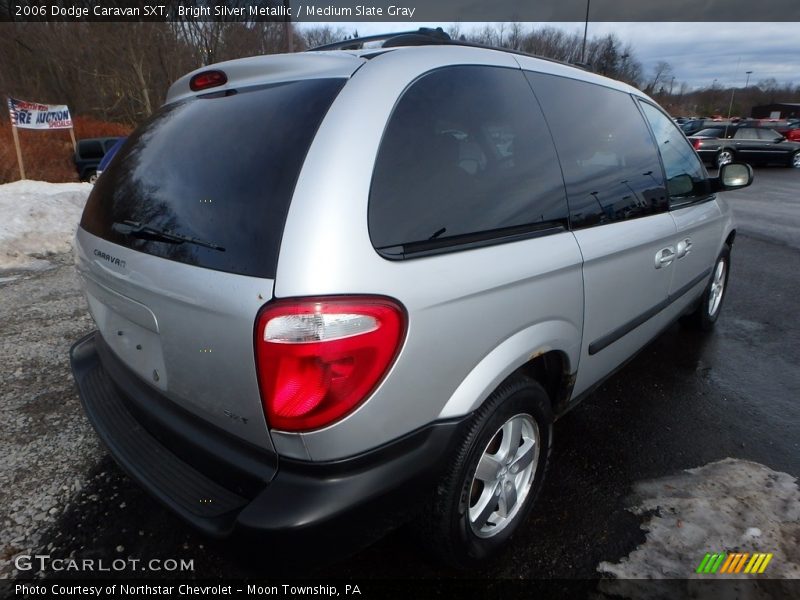 Bright Silver Metallic / Medium Slate Gray 2006 Dodge Caravan SXT