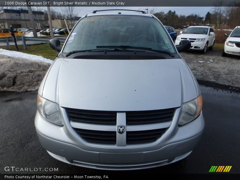 Bright Silver Metallic / Medium Slate Gray 2006 Dodge Caravan SXT