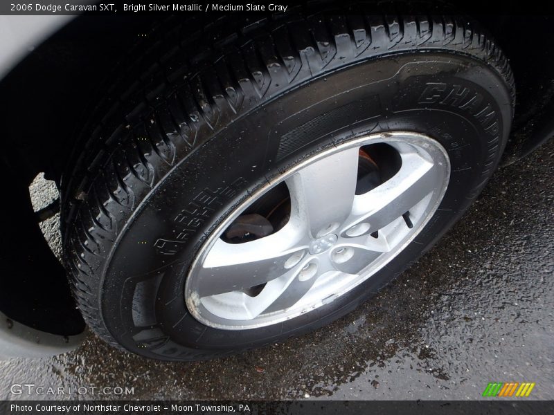 Bright Silver Metallic / Medium Slate Gray 2006 Dodge Caravan SXT