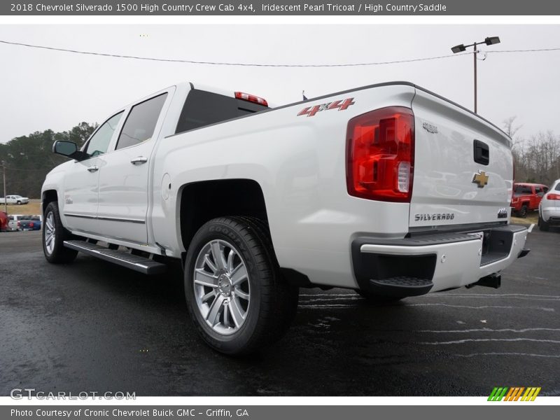 Iridescent Pearl Tricoat / High Country Saddle 2018 Chevrolet Silverado 1500 High Country Crew Cab 4x4