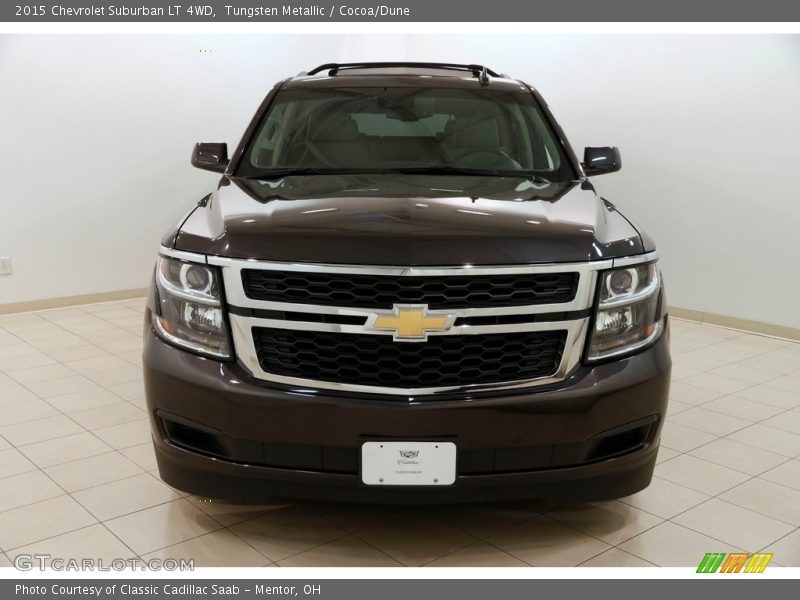 Tungsten Metallic / Cocoa/Dune 2015 Chevrolet Suburban LT 4WD